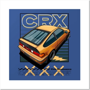 CRX Posters and Art